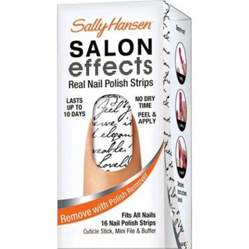 Sally Hansen 02 Salon Effects Desenli Tırnak Bantları