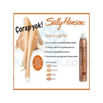 Sally Hansen Airbrush Legs Medium Glow Sprey Bacak Makyaji Doğal Ten Rengi Fondöten