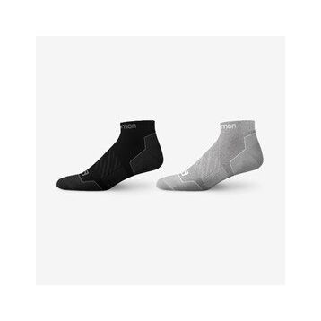 Salomon 160211404 Life Low 2p Siyah Gri Unisex Spor Çorap