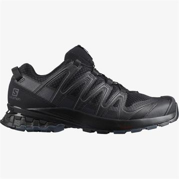 Salomon 411178 Xa Pro 3D V8 W Black/Phantom/Ebony Kadın Outdoor Ayakkabı