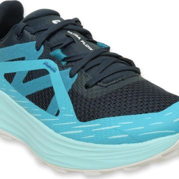 Salomon 474509 Ultra Flow Patika Siyah Mavi Kadın Spor Ayakkabı