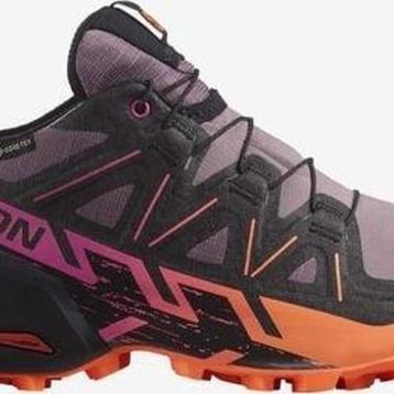 Salomon 474657 Speedcross 6 GTX W Moonscape Black Bird of Paradise Kadın Outdoor Ayakkabı