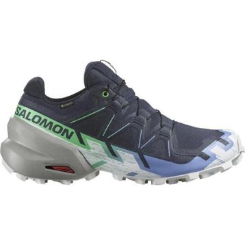 Salomon 474659 Speedcross 6 GTX W Carbon Provence White Kadın Outdoor Ayakkabı