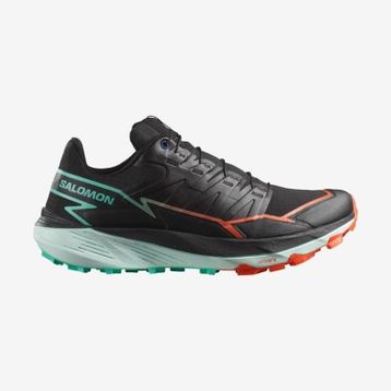 Salomon 475609 Thundercross Black Cherry Tomato Electric Green Erkek Outdoor Ayakkabı