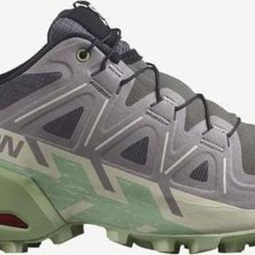 Salomon 475820 Speedcross 6 W Castlerock Vanilla Ice Smoke Green Kadın Outdoor Ayakkabı