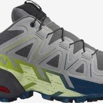 Salomon 478109 Speedcross 6 Castlerock Lime Cream Poseidon Erkek Outdoor Ayakkabı