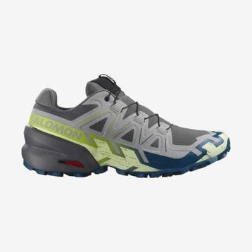 Salomon 478109 Speedcross 6 Castlerock Lime Cream Poseidon Erkek Outdoor Ayakkabı