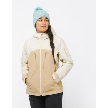 Salomon Brilliant Bej Kadın Mont