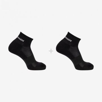 Salomon Evasion Ankle 2 Adet Siyah Çorap