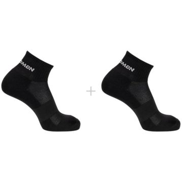 Salomon Evasion Ankle 2 Adet Siyah Çorap