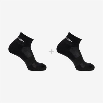 Salomon Evasion Ankle 2 Adet Siyah Çorap