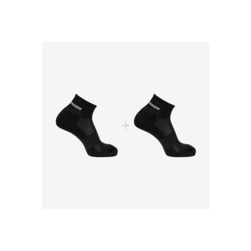 Salomon Evasion Ankle 2 Adet Siyah Çorap