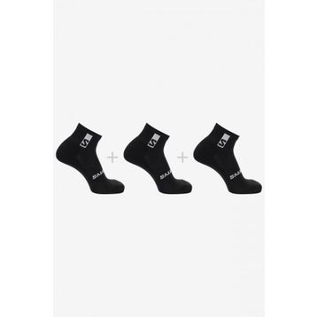 Salomon Evasion Ankle 3 Adet Siyah Çorap
