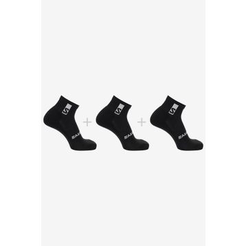 Salomon Evasion Ankle 3 Adet Siyah Çorap