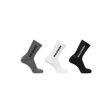 Salomon Everyday Crew 3 Pack Bej Gri Beyaz Çorap