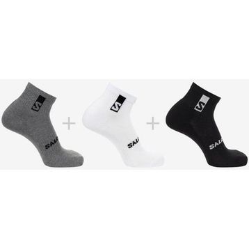 Salomon Everyday Crew 3 Pack Bej Gri Beyaz Çorap