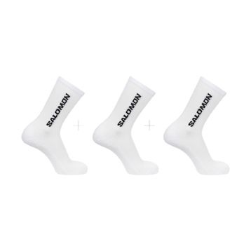 Salomon Everyday Crew 3 Pack Beyaz Çorap