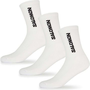 Salomon Everyday Crew 3 Pack Beyaz Çorap