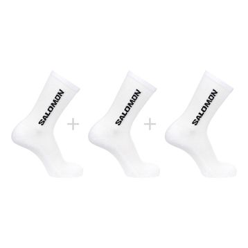 Salomon Everyday Crew 3 Pack Beyaz Çorap