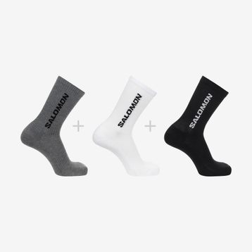 Salomon Everyday Crew 3 Pack Beyaz Çorap