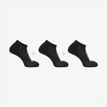 Salomon Everyday Low 3 Pack Siyah Çorap