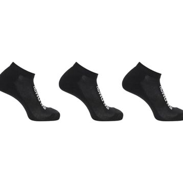Salomon Everyday Low 3 Pack Siyah Çorap
