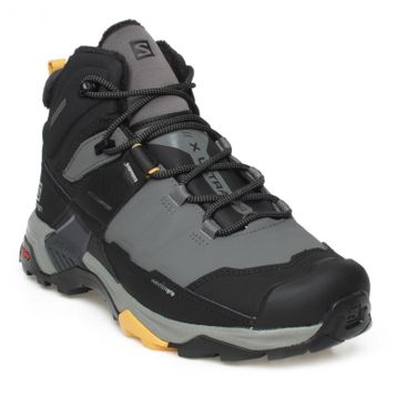 Salomon L41355200 X Ultra 4 Mid Winter Waterproof Outdoor Erkek Quite Shade/Black Bot