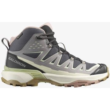 Salomon L47872700 Gri X Ultra 360 Edge Mıd Gore-Tex Nine Iron Kadın Trekking Botu
