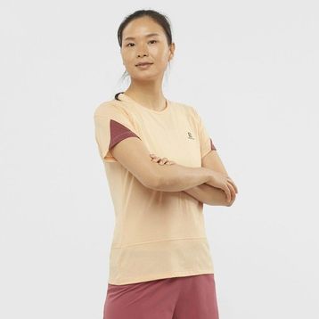 Salomon LC1729200 Cross Run Ss Tee W Kadın T-shirt