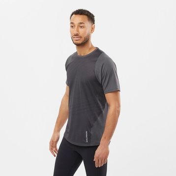 Salomon LC1872500 Gri Sense Aero Erkek T-Shirt