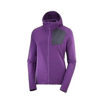 Salomon LC1946800 Mor ESSENTIAL LIGHTWARM Kadın Günlük Tişört