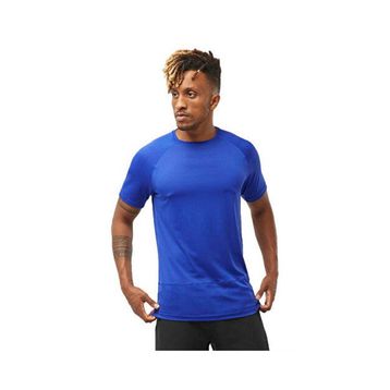 Salomon LC2050900 Mavi CROSS RUN Erkek Koşu Tişörtü