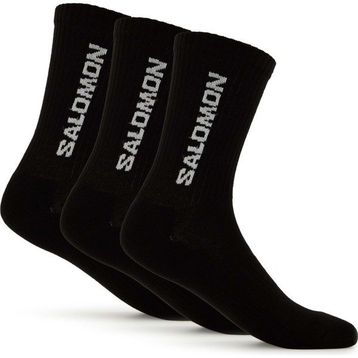 Salomon LC2086100 Everyday Crew 3 Pack Siyah Çorap