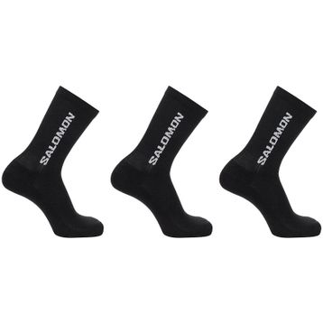 Salomon LC2086100 Everyday Crew 3 Pack Siyah Çorap