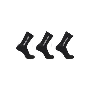 Salomon LC2086100 Everyday Crew 3 Pack Siyah Çorap
