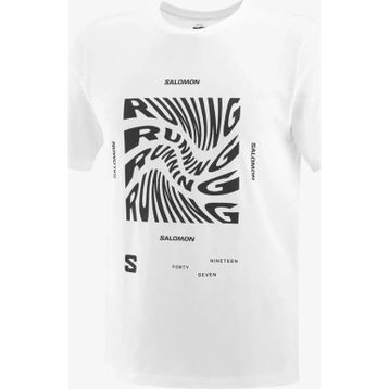 Salomon Lc2218900 Running Graphic Ss Tee M Erkek Tişört