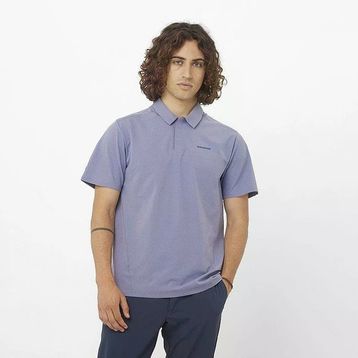 Salomon LC2439500 Trackline Polo M Erkek Polo Tişört