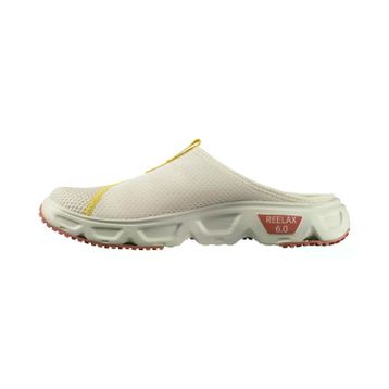 Salomon Reelax Slide 6.0 L47206300 Rainy Day/Freesia/White Gri Erkek Terlik