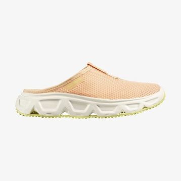 Salomon Reelax Slide 6.0 W 479948 Almond Cream/Vanilla Ice/Sunny Lime Ekru Kadın Terlik