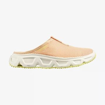 Salomon Reelax Slide 6.0 W 479948 Almond Cream/Vanilla Ice/Sunny Lime Ekru Kadın Terlik