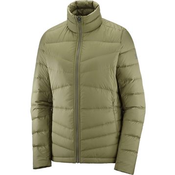 Salomon TRANSITION DOWN JACKET W Yeşil Kadın Yelek