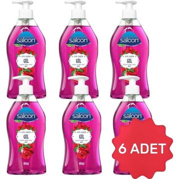 Saloon 400 ml Gül Kokulu Sıvı Sabun