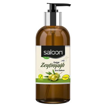Saloon 485 ml Doğal Zeytinyağlı Sıvı Sabun (2 adet)