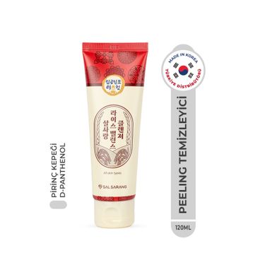 Salsarang Rice Balance Cleanser Peeling Kore Ambalajlı 120 ml Etkili Pirinç Kepeği Temizleyici
