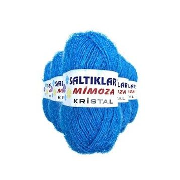 Saltıklar 03 5 Adet Mimoza Kristal Işıltılı Şal Patik Yelek İpi