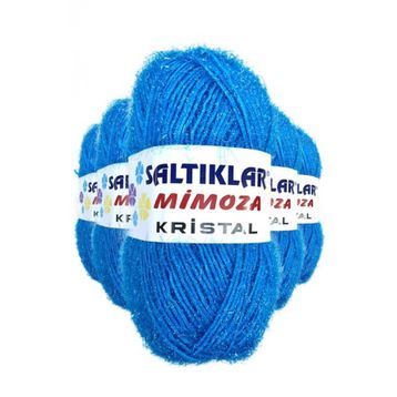 Saltıklar 03 5 Adet Mimoza Kristal Işıltılı Şal Patik Yelek İpi