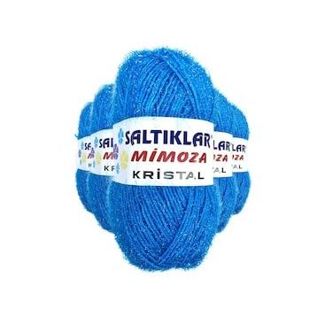Saltıklar 03 5 Adet Mimoza Kristal Işıltılı Şal Patik Yelek İpi