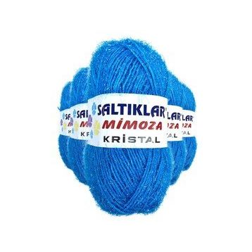 Saltıklar 03 5 Adet Mimoza Kristal Işıltılı Şal Patik Yelek İpi