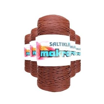 Saltıklar 2060 Taba 100 gr 5 Adet Polyester Makrome İpi