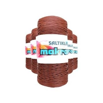 Saltıklar 2060 Taba 100 gr 5 Adet Polyester Makrome İpi
